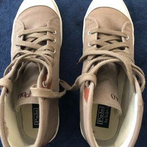 polo ralph lauren with elite cushioning shoes